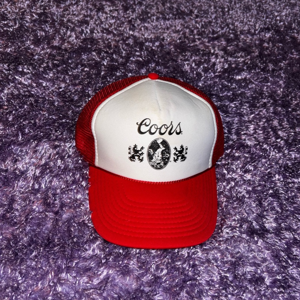 Red and White Trucker Hat